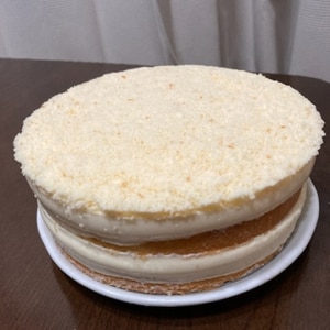 ドーム型ケーキ！スノードームバニラムースケーキ